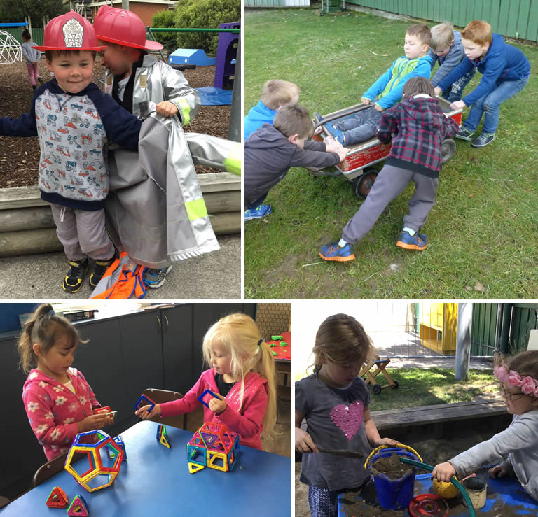 Working together, helping, sharing and showing empathy